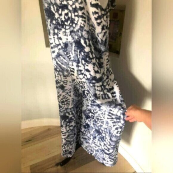 Logica Eco Linen Wide Leg Tie Dye Oversized Summer Jumpsuit Size S-M - Picture 7 of 10